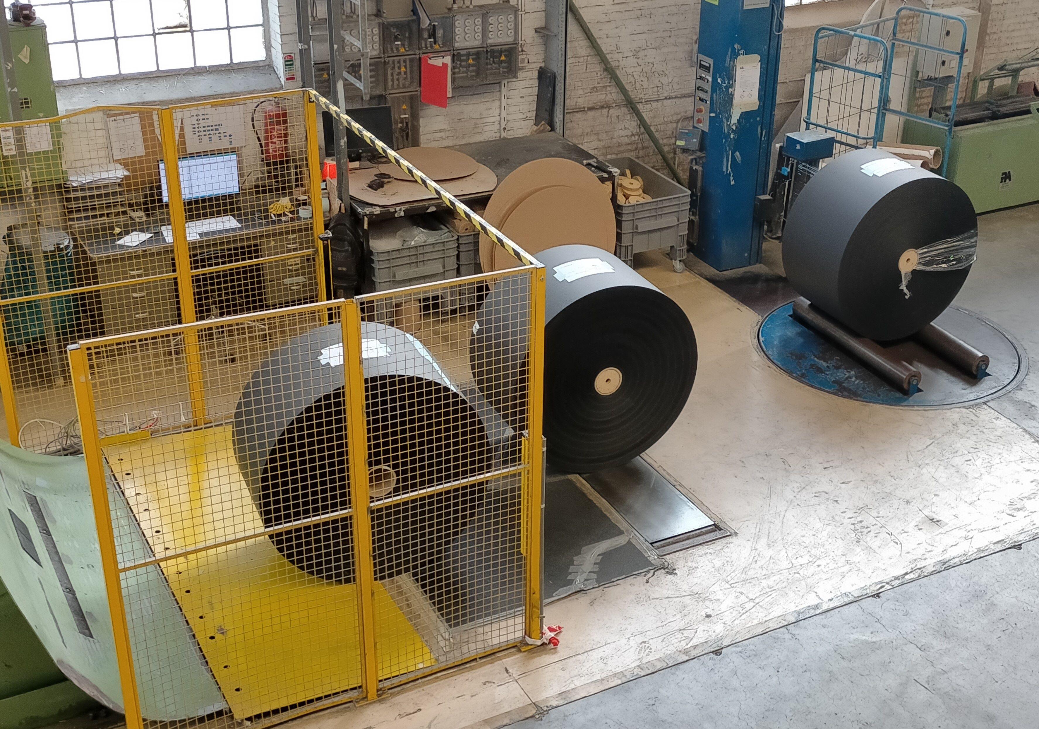 Freshly processed Rolls on PLK Volume Conductive Papers